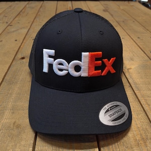 FedEx 3D Trucker Cap - Yupoong Snapback Cap