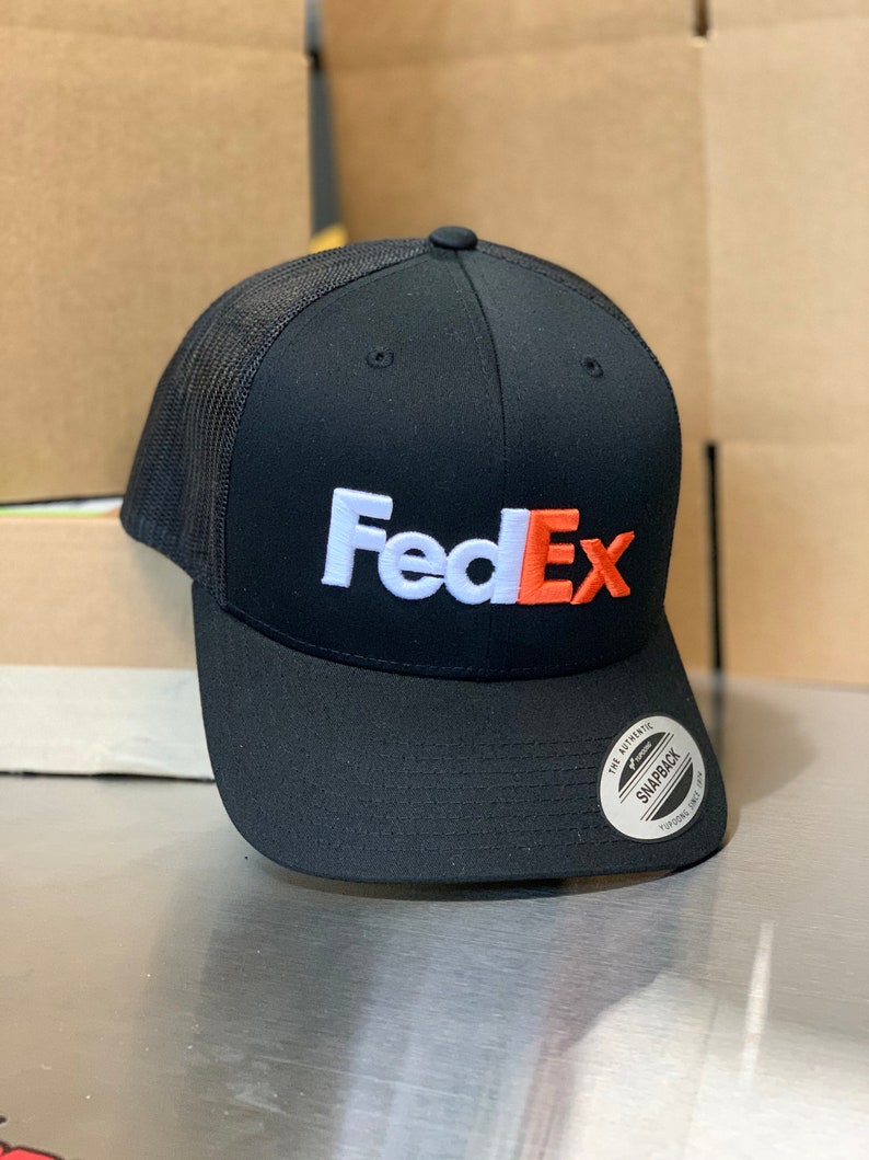 Fedex 3D embroidery hat Etsy