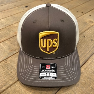112 Richardson ® UPS 3D Embroidered Classic Trucker Cap