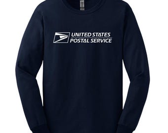 100% Cotton USPS Unisex Long Sleeve Tee