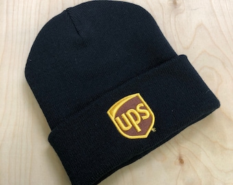 3D UPS Embroidered YUPOONG Beanie / UPS Embroidered Beanie