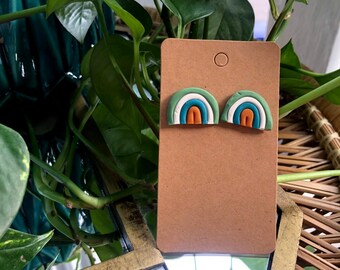 clay earrings • Happy Camper