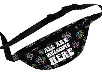 All Are Welcome Here Fanny Pack