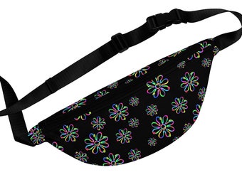 Neon Daisy Fanny Pack