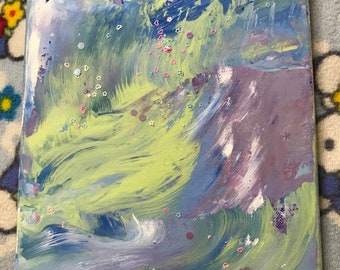 Original abstrakte Acryl-Malerei
