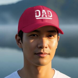 Dad The Man The Myth The Legend Embroidered Hat, Funny Dad Hat, Awesome Dad Hat, Gift for Men, Choice of Black or White Embroidery