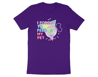 T-shirt pour animal de compagnie virtuel, t-shirt gamer rétro des années 90, cadeau fantaisie