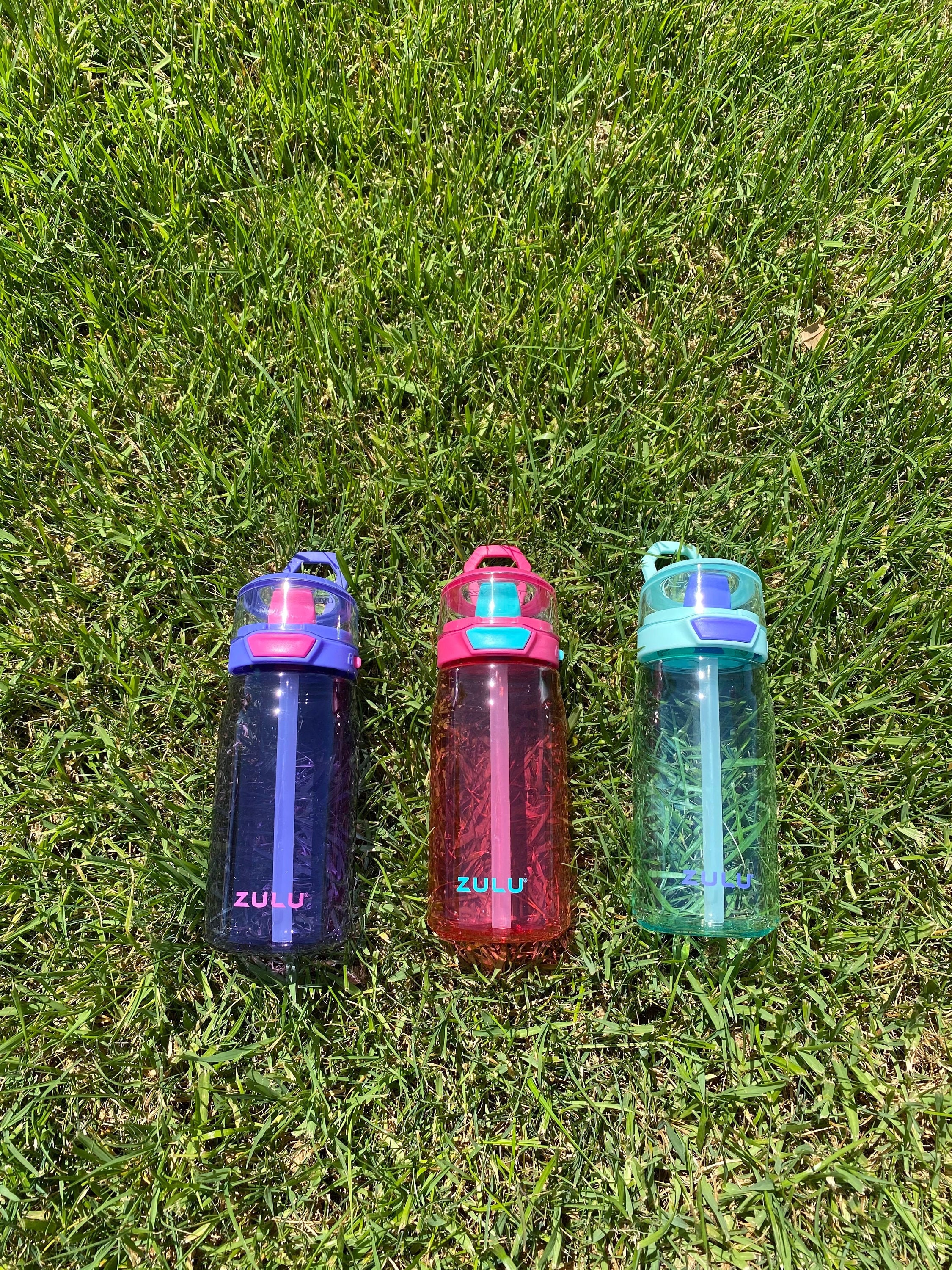 ZULU Personalized Kids Water Bottle. BPA Free Sippy Cup Personalized. Pop  up Spout Water Bottle. 