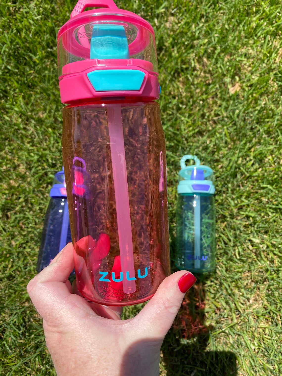 ZULU personalized kids water bottle. BPA free sippy cup Etsy