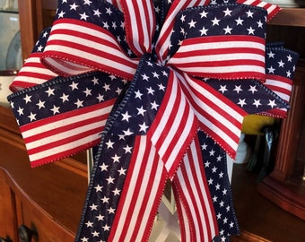 American Flag Bow