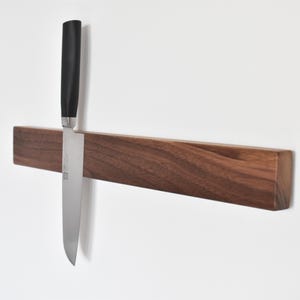 Knife rack made of American walnut