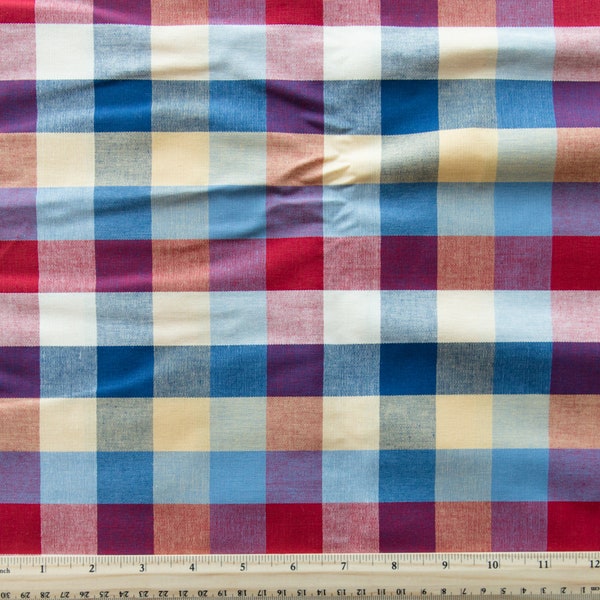 Picnic Plaid | Fabric By The Half Yard