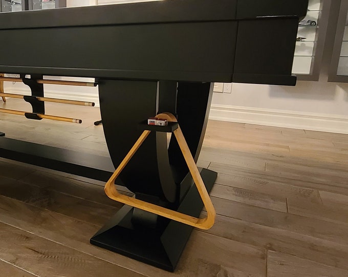 Pool Rack Under Table Mount With Chalk Holder Etsy