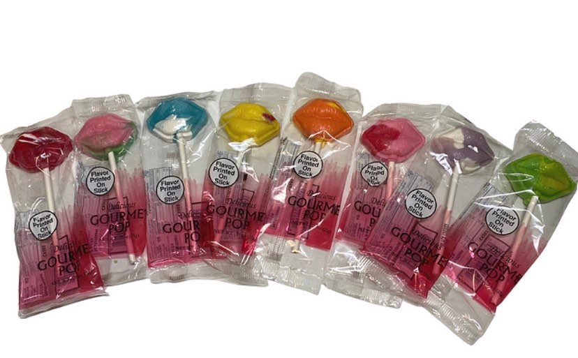 Sweet Lips Candy lolliPops 10pcs Etsy