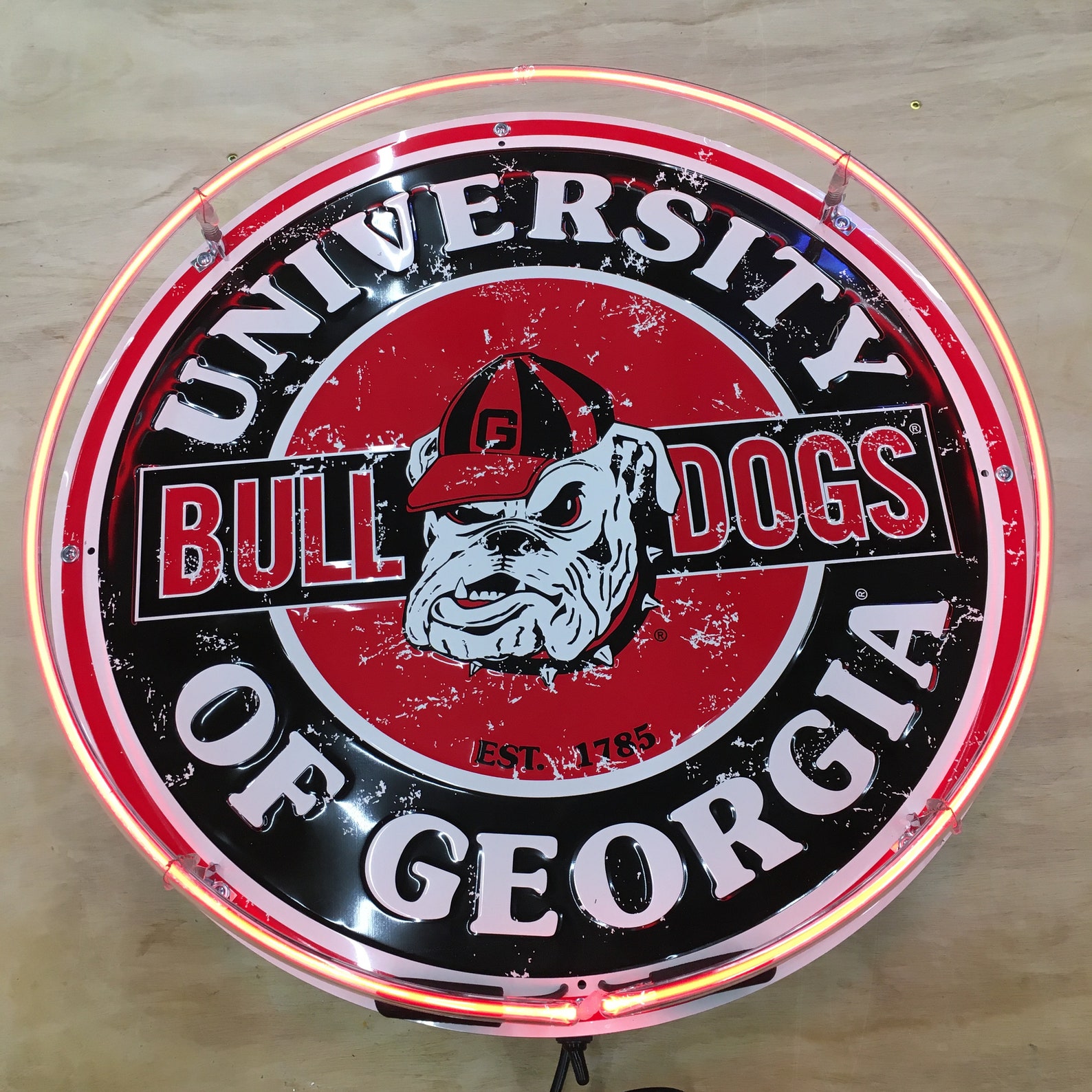 Neon Signs / Neons / Neon Sign / Georgia Bulldogs / University | Etsy