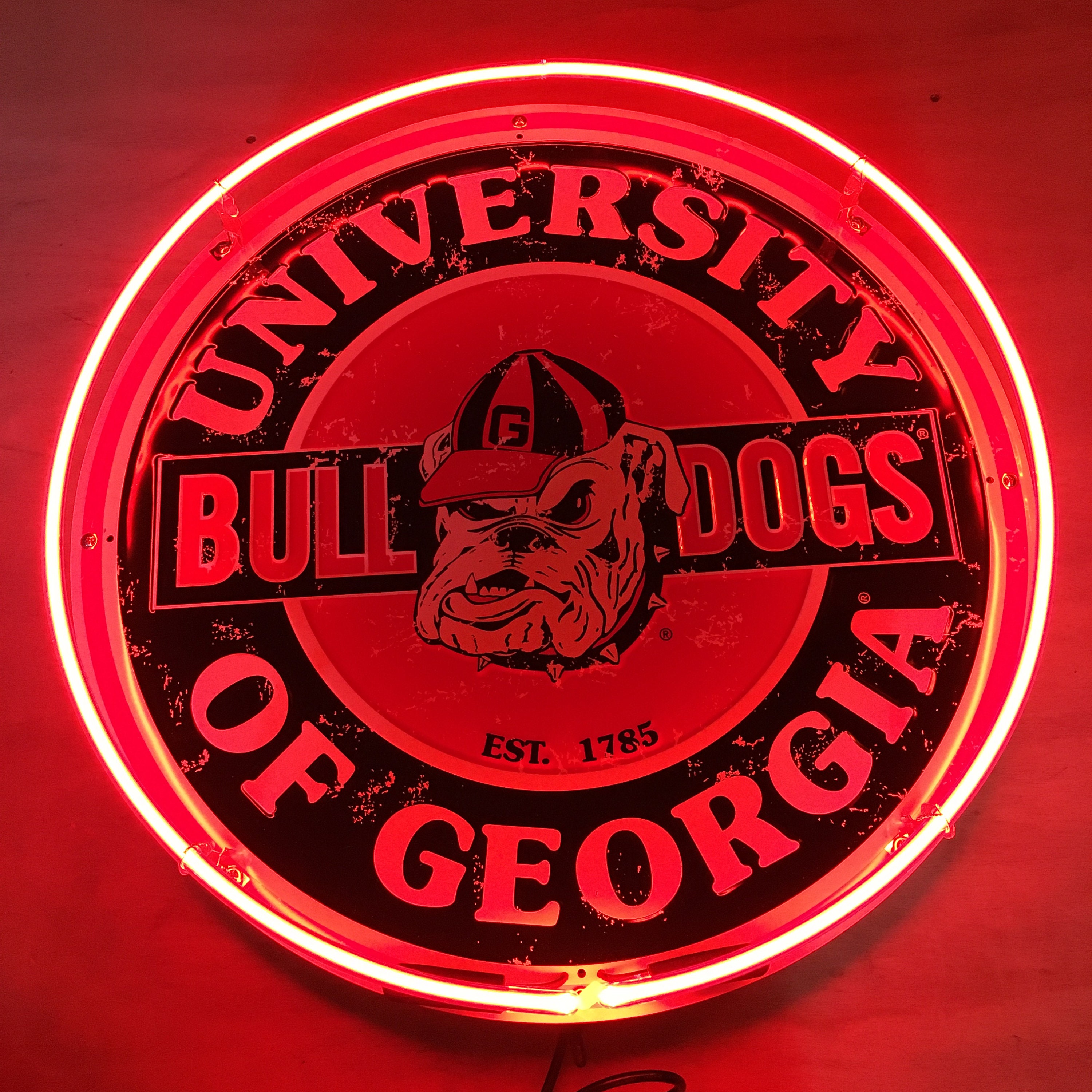 Neon Signs / Neons / Neon Sign / Georgia Bulldogs / University | Etsy