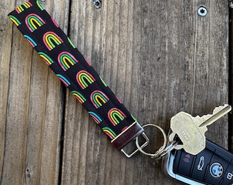 Key Fob Wristlet / Keychain Wristlet / Cute Keychain / Car Key Accessory / Car Key Holder