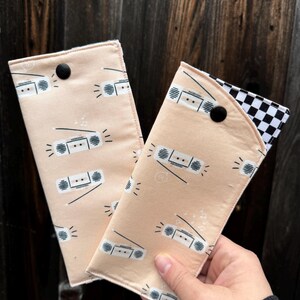 Sunglasses Case / Soft Fabric Case / Glass Case / Glasses Case / Eyeglass Case / Glasses Slip / Sunglass Sleeve