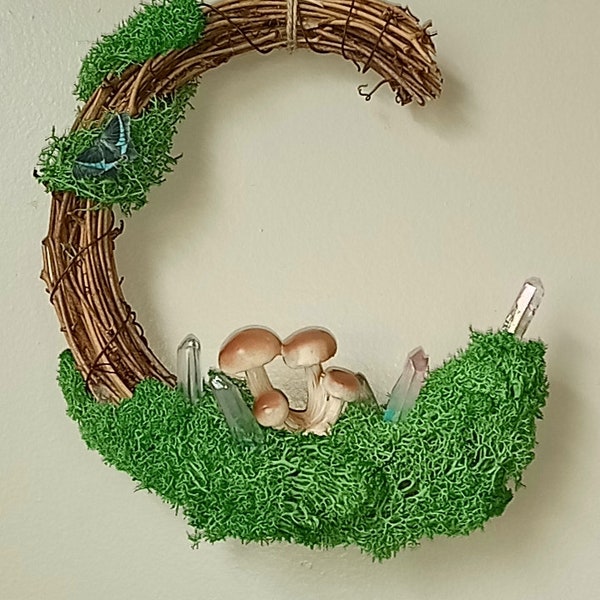 Witch Moon Wreath Etsy