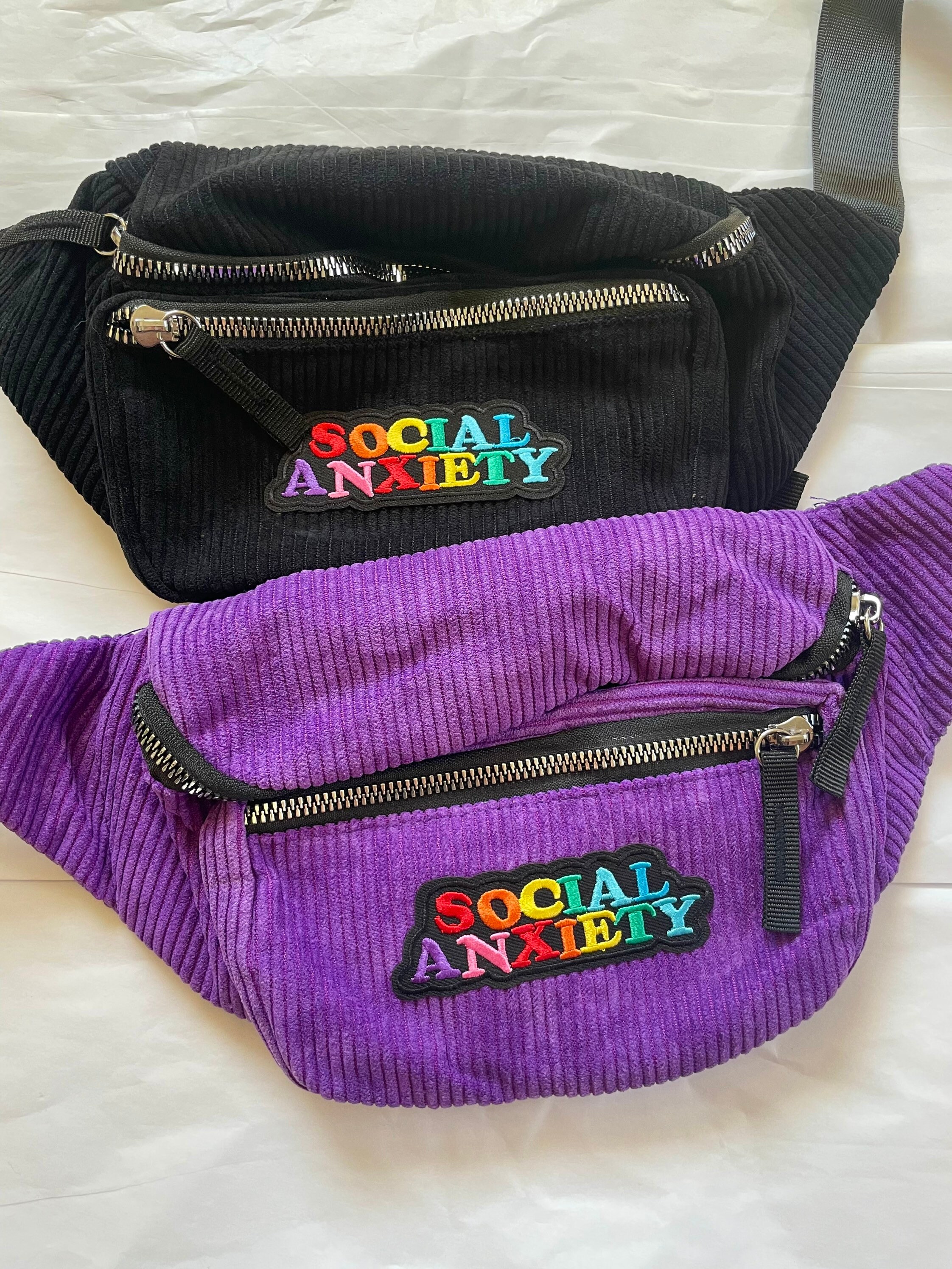 Kynd Bags social Anxiety Fanny Pack Rollerskate Etsy