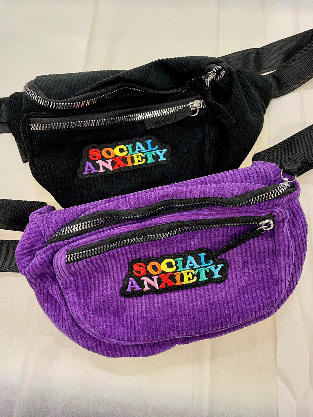Kynd Bags social Anxiety Fanny Pack Rollerskate Skate Waist Bag Cross