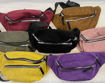 Kynd Bags Blank Fanny Pack Corduroy