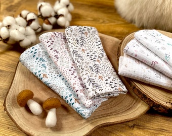 Double Gauze Swaddle - 100% Oeko Tex Cotton - Many colors to choose from