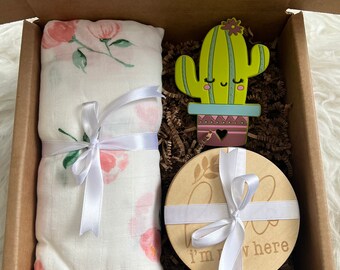 New Baby Gift Set Box, Welcome Baby Girl Baby Boy Gift Set, Baby Shower Gift, Baby Gift, Baby Present, Newborn Gift Box