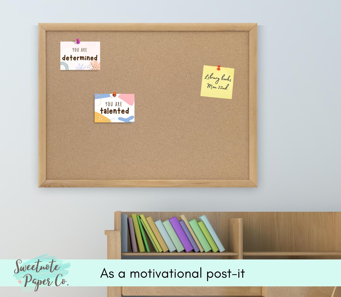 Printable Positive Affirmation Cards for Kids - Etsy