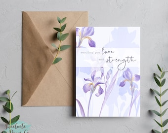 Printable Encouragement & Support Card - Digital Download