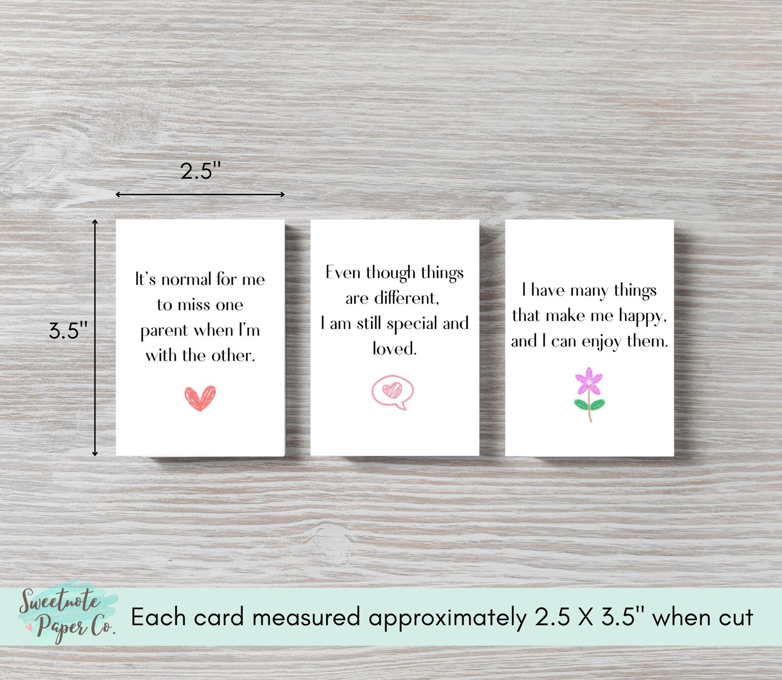 Printable Divorce Affirmation Cards | Healing & Support | Divorce ...