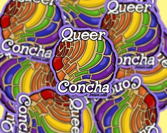 Queer Concha - Sticker