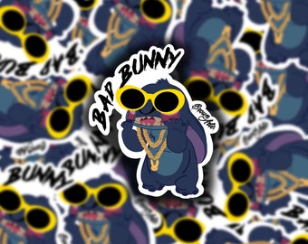 Out of this World Bunny - Bad Bunny Sticker