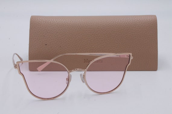 Max Mara Pink Cat Eye Occhiali da sole w / Pink Lenses ILDE | Etsy Italia