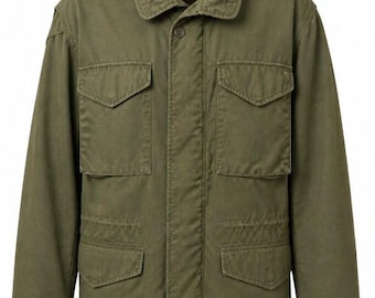 Military Issue M65 Field Jacket, Size Medium Long