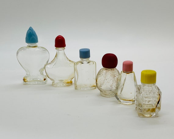 Perfume Bottles/ Miniature/ Assorted/ Empty/ Colo… - image 1