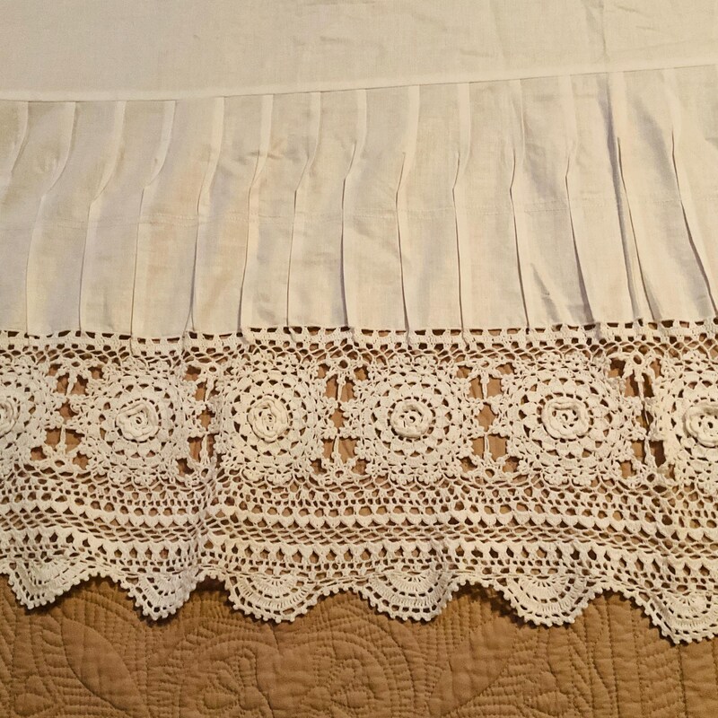 Shabby Chic Bed Skirt Etsy