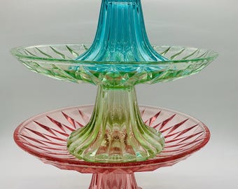 Dresser Ring/Jewelry Holder, Pink, Blue or Green