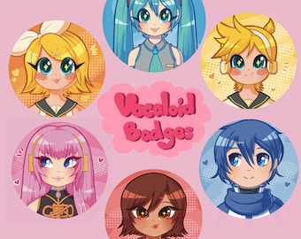 Vocaloid Series 1 - Button Badges
