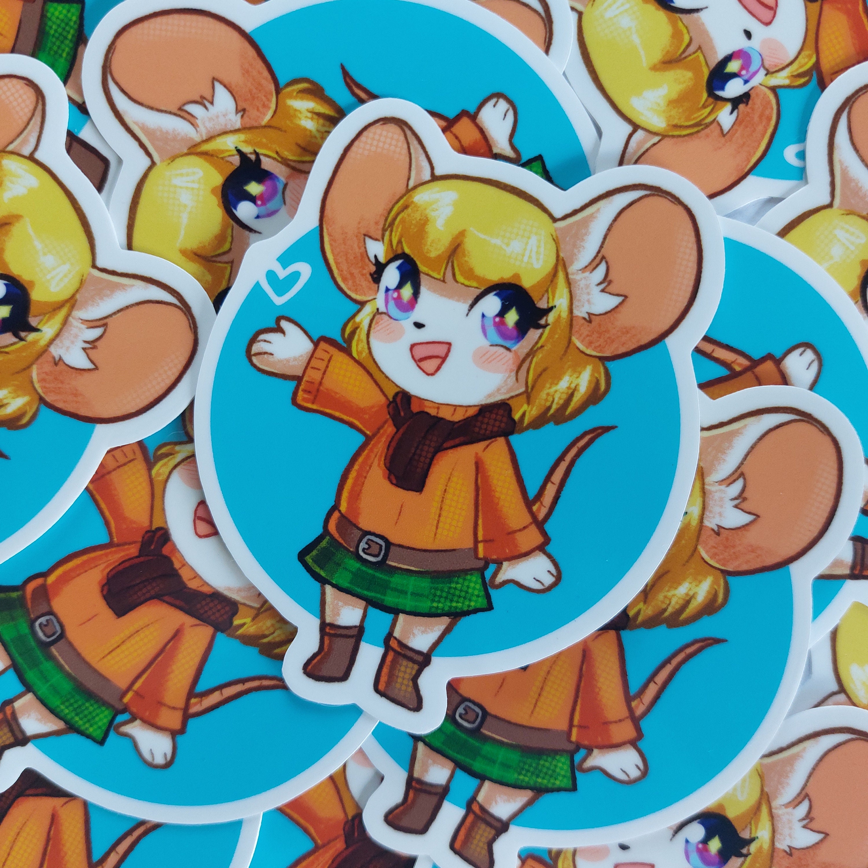 Mouse Ashley from RE4 Sticker for Sale by vonadive