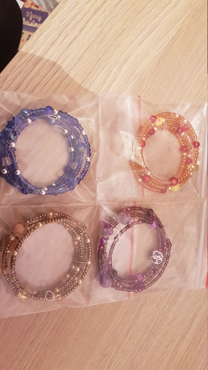 Wire bracelets
