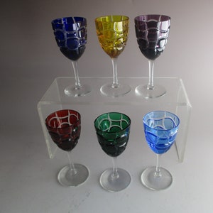 Ajka Zoe (cut to clear) Cordial set of six