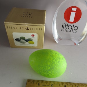 Iittala Nuutajarvi - Birds by Toikka - Egg