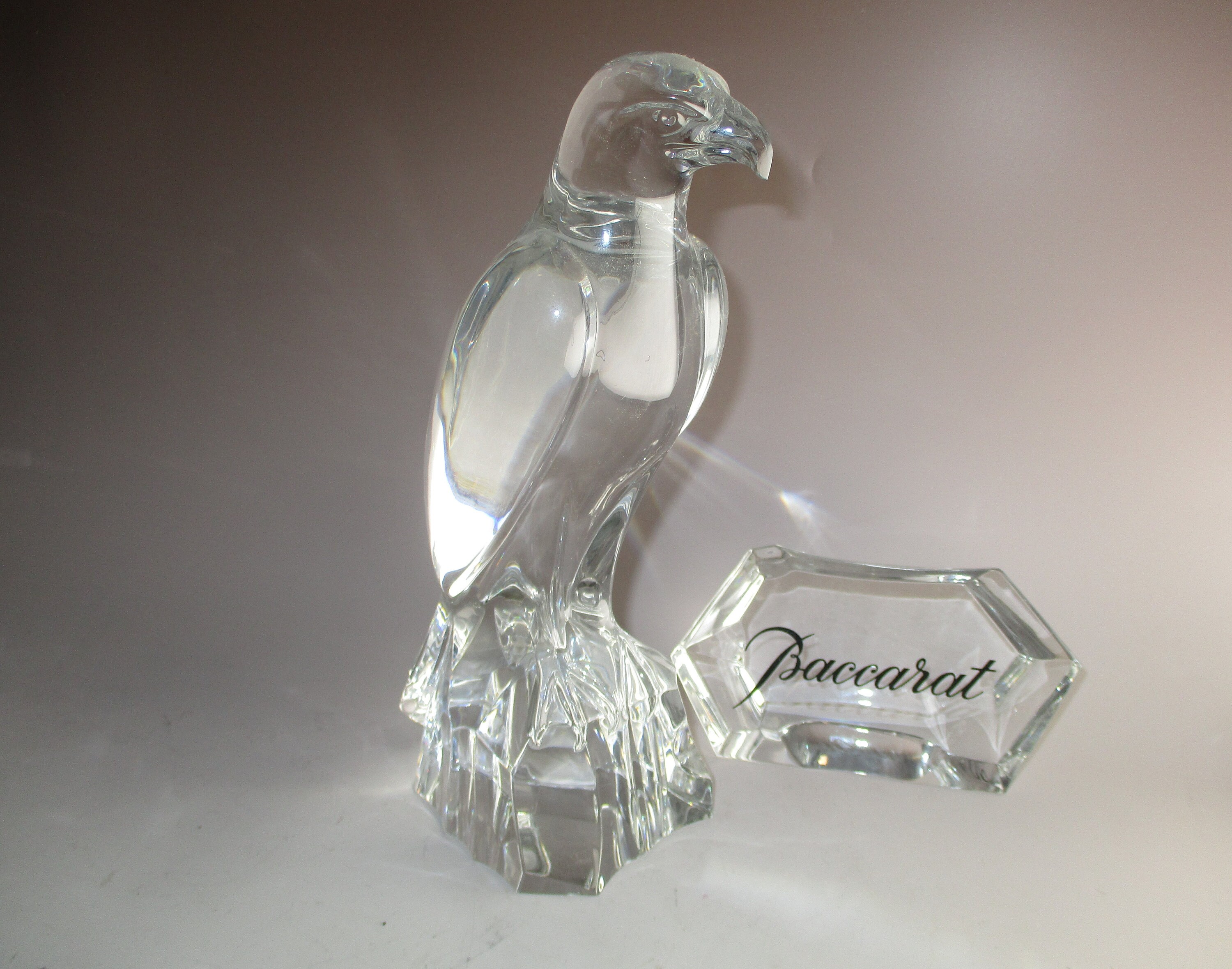 BACCARAT イーグル クリスタル 置物 鷲 ファルコン オブジェ Baccarat Eagle / Falcon - Etsy