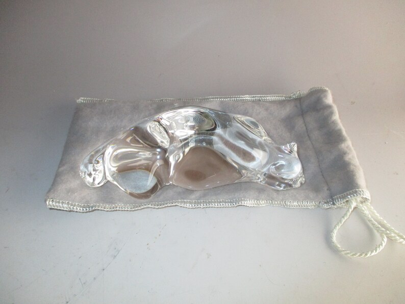 Steuben 8389 Roman Cat Hand Cooler Etsy