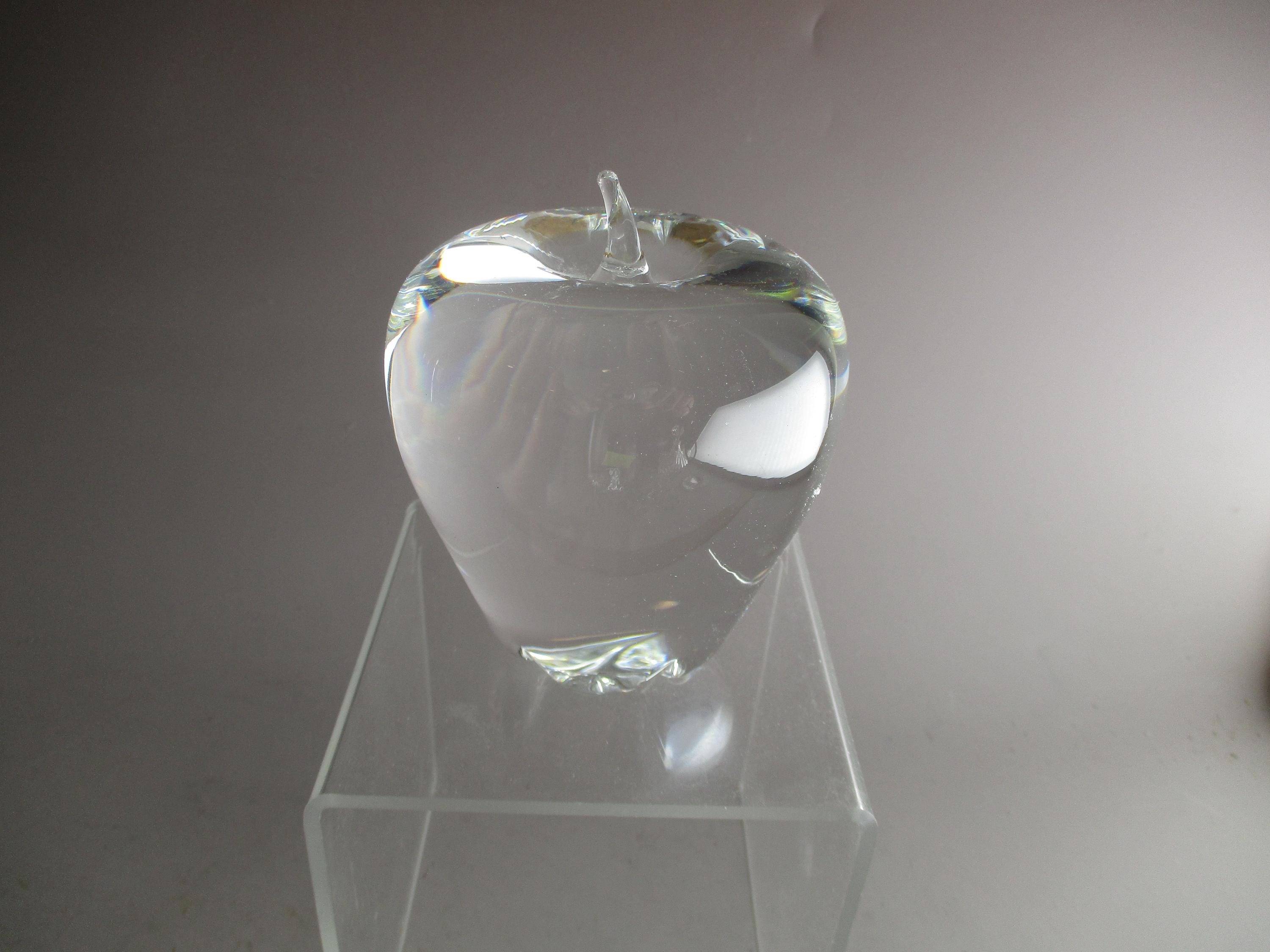Steuben Glass Apple - Etsy