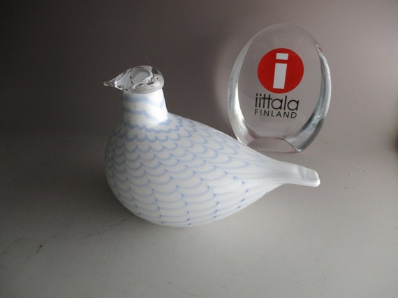 Iittala - Oiva Toikka Bird - Snow Gouse (2020) CMOG Finnfest - Etsy UK