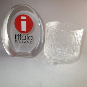 Iittala Ultima Thule 7 oz. Flat Tumbler - designed Tapio Wirkkala