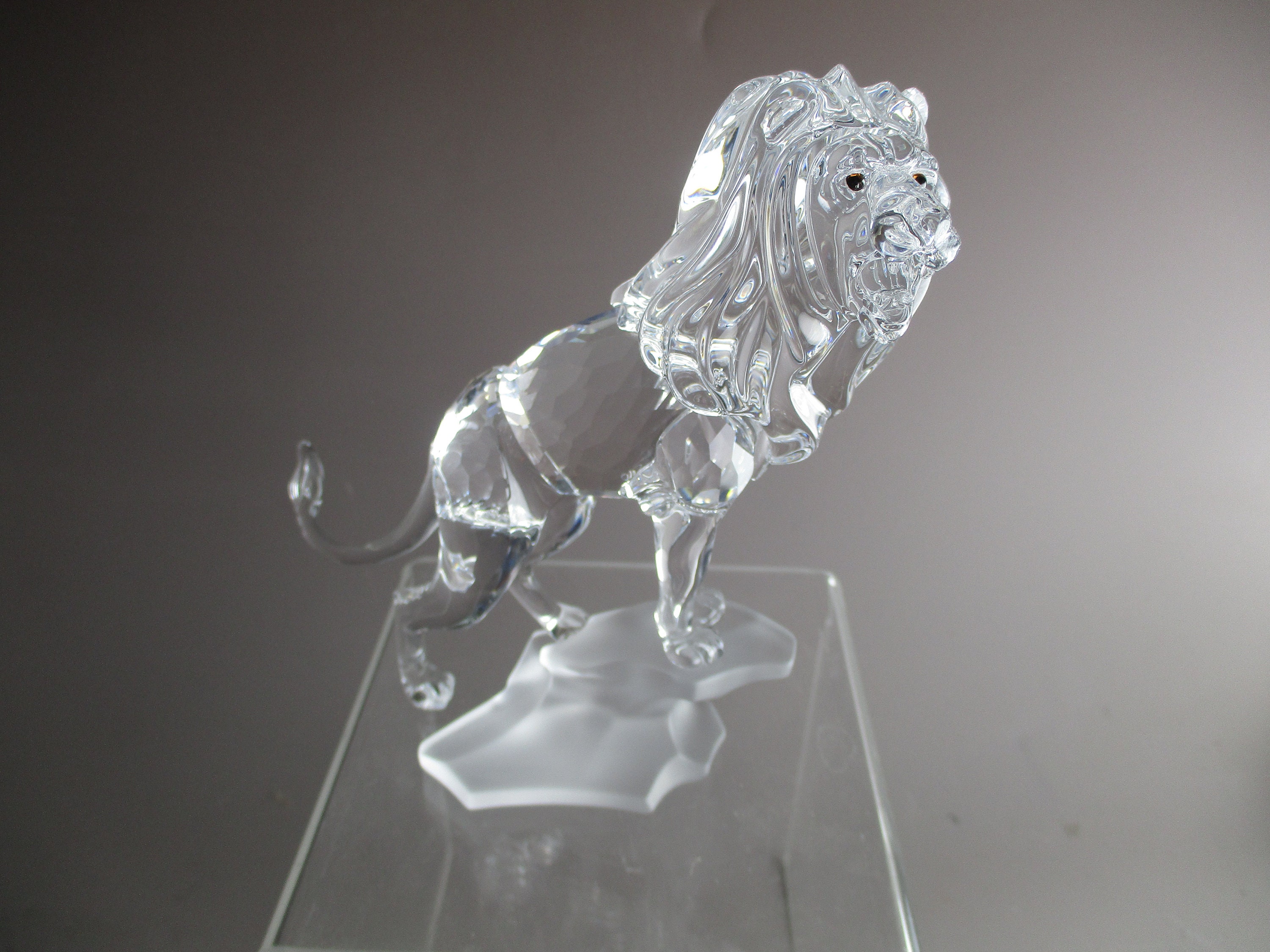 Swarovski スワロフスキー クリスタル 『ライオン』 269377 Swarovski - Lion - 269377 - Etsy