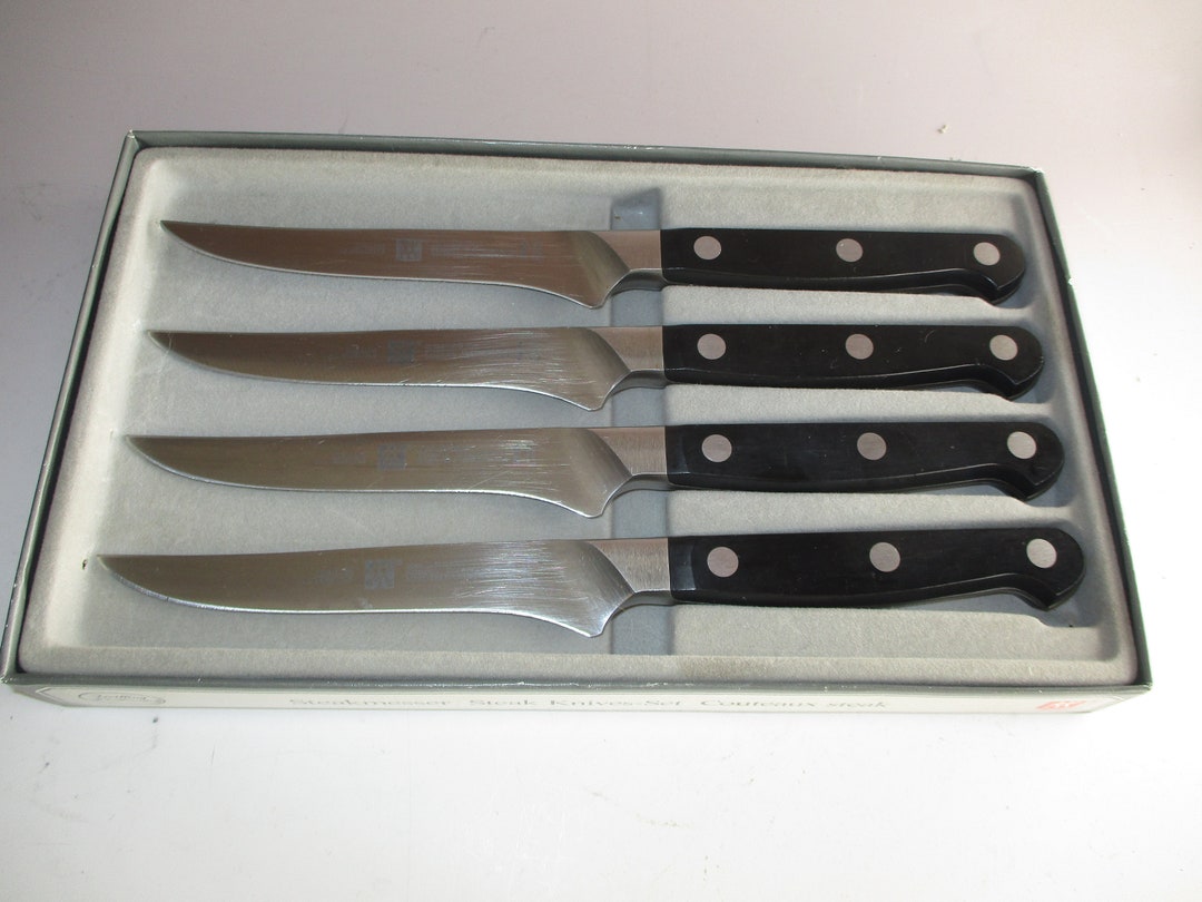 Zwilling J.A. Henckels Pro Steak Knives set of 4 Etsy